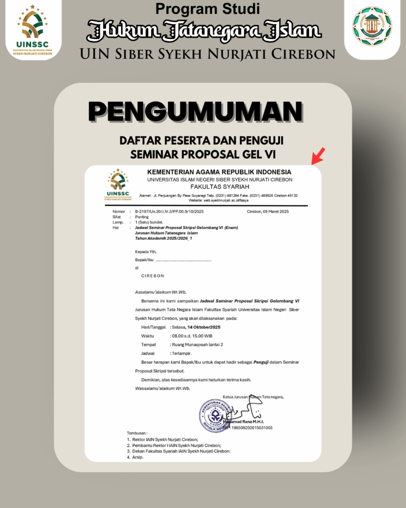 DAFTAR NARASUMBER SEMINAR PROPOSAL GELOMBANG X